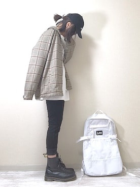 「EMMA  CLOTHES」｜「アイテム（ラッピングキット）」を使った、norimamiさん（レディース・160cm）の秋コーディネート