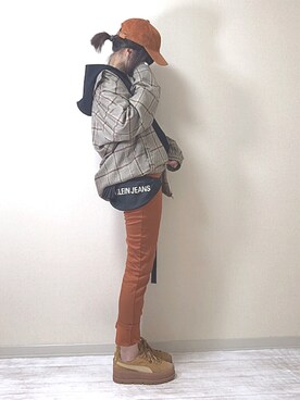 「EMMA  CLOTHES」｜「アイテム（ラッピングキット）」を使った、norimamiさん（レディース・160cm）の秋コーディネート