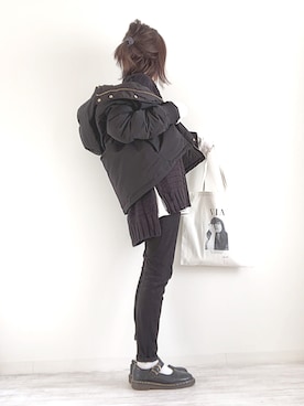「SonnyLabel」｜「アイテム（ラッピングキット）」を使った、norimamiさん（レディース・160cm）の冬コーディネート