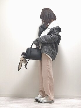 「EMMA  CLOTHES」｜「アイテム（ラッピングキット）」を使った、norimamiさん（レディース・160cm）の冬コーディネート