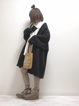 norimamiさん（レディース・160cm）の冬コーディネート