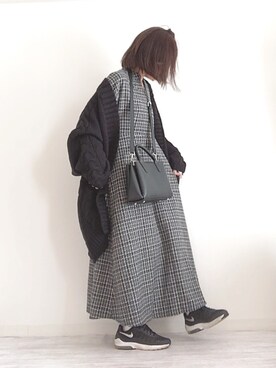 norimamiさん（レディース・160cm）の冬コーディネート