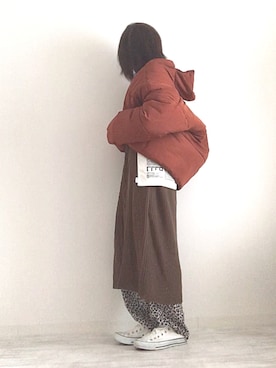 「ミサリナ」｜「アイテム（ジャケット/アウター）」を使った、norimamiさん（レディース・160cm）の冬コーディネート