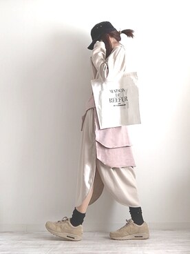 「リップスター」｜「アイテム（その他）」を使った、norimamiさん（レディース・160cm）の冬コーディネート