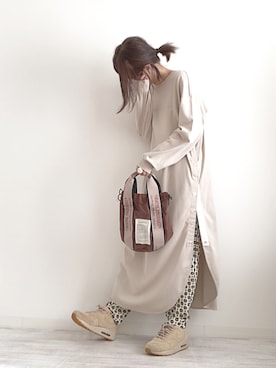 「リップスター」｜「アイテム（その他）」を使った、norimamiさん（レディース・160cm）の冬コーディネート