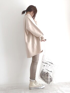 「AmbreNeige」｜「アイテム（ラッピングキット）」を使った、norimamiさん（レディース・160cm）の春コーディネート