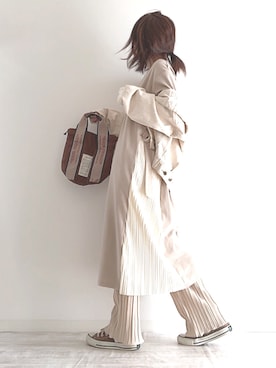 「AmbreNeige」｜「アイテム（ラッピングキット）」を使った、norimamiさん（レディース・160cm）の春コーディネート