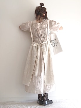 「sakishimatokyo（サキシマトーキョー）のアイテム（ソックス/靴下）」を使った、norimamiさん（レディース・160cm）の夏コーディネート