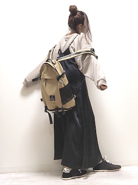 「GRADE（グレイド）のアイテム」を使った、norimamiさん（レディース・160cm）の秋コーディネート