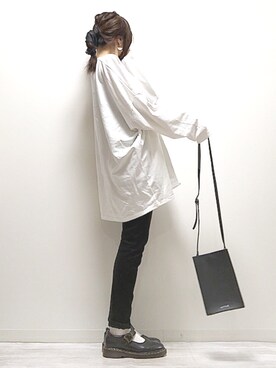 「reca（レカ）のアイテム（チュニック）」を使った、norimamiさん（レディース・160cm）の秋コーディネート