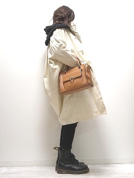 norimamiさんの「2wayスカーフハンドルスクエアハンドバッグ」を使ったコーディネート