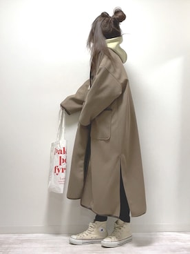 「ROYAL PARTY」｜norimamiさん（レディース・160cm）の冬コーディネート