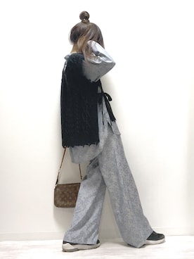 norimamiさん(レディース・160cm)の冬コーディネート