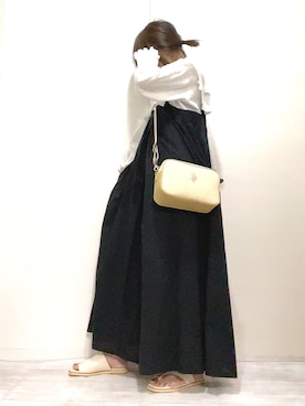 「sakishimatokyo」｜「アイテム（サロペット/オーバーオール）」を使った、norimamiさん（レディース・160cm）の春コーディネート