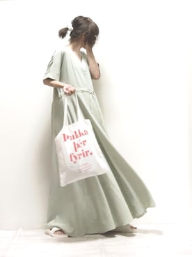 「La-gemme」｜「アイテム（その他）」を使った、norimamiさん（レディース・160cm）の夏コーディネート