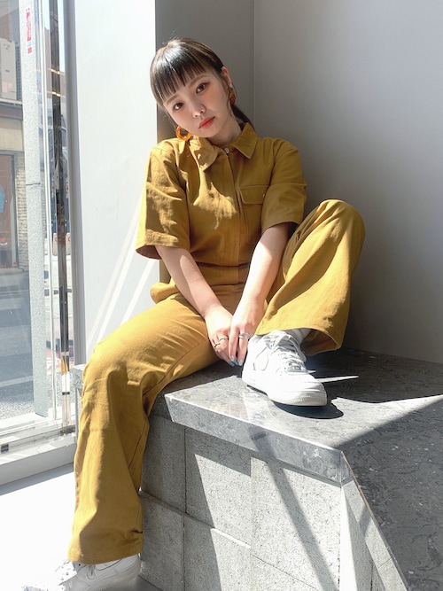 STUSSY ステューシー オーバーオール オールインワン つなぎ Stussy Womenのつなぎ/オールインワンを使った人気ファッション