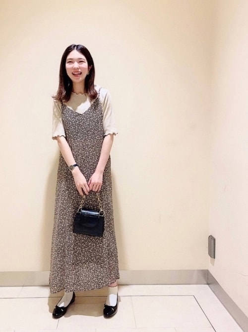 Kotomi Earth Music Ecology Earth Music Ecologyのワンピースを使ったコーディネート Wear