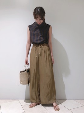 haruhiさん（レディース・157cm）の夏コーディネート