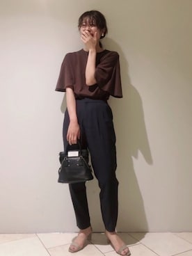 「LE TALON（ルタロン）のアイテム」を使った、haruhiさん（レディース・157cm）の夏コーディネート