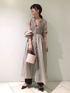 「C'ast vague（セベージュ）のアイテム」を使った、haruhiさん（レディース・157cm）の夏コーディネート