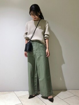 「C'ast vague（セベージュ）のアイテム」を使った、haruhiさん（レディース・157cm）の秋コーディネート