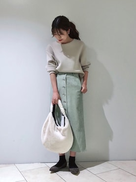 haruhiさん（レディース・157cm）の秋コーディネート