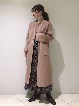 「リバーシブルコート」｜haruhiさん（レディース・157cm）の秋コーディネート