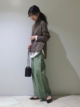 「C'ast vague（セベージュ）のアイテム」を使った、haruhiさん（レディース・157cm）の秋コーディネート