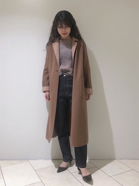 「C'ast vague（セベージュ）のアイテム」を使った、haruhiさん（レディース・157cm）の秋コーディネート