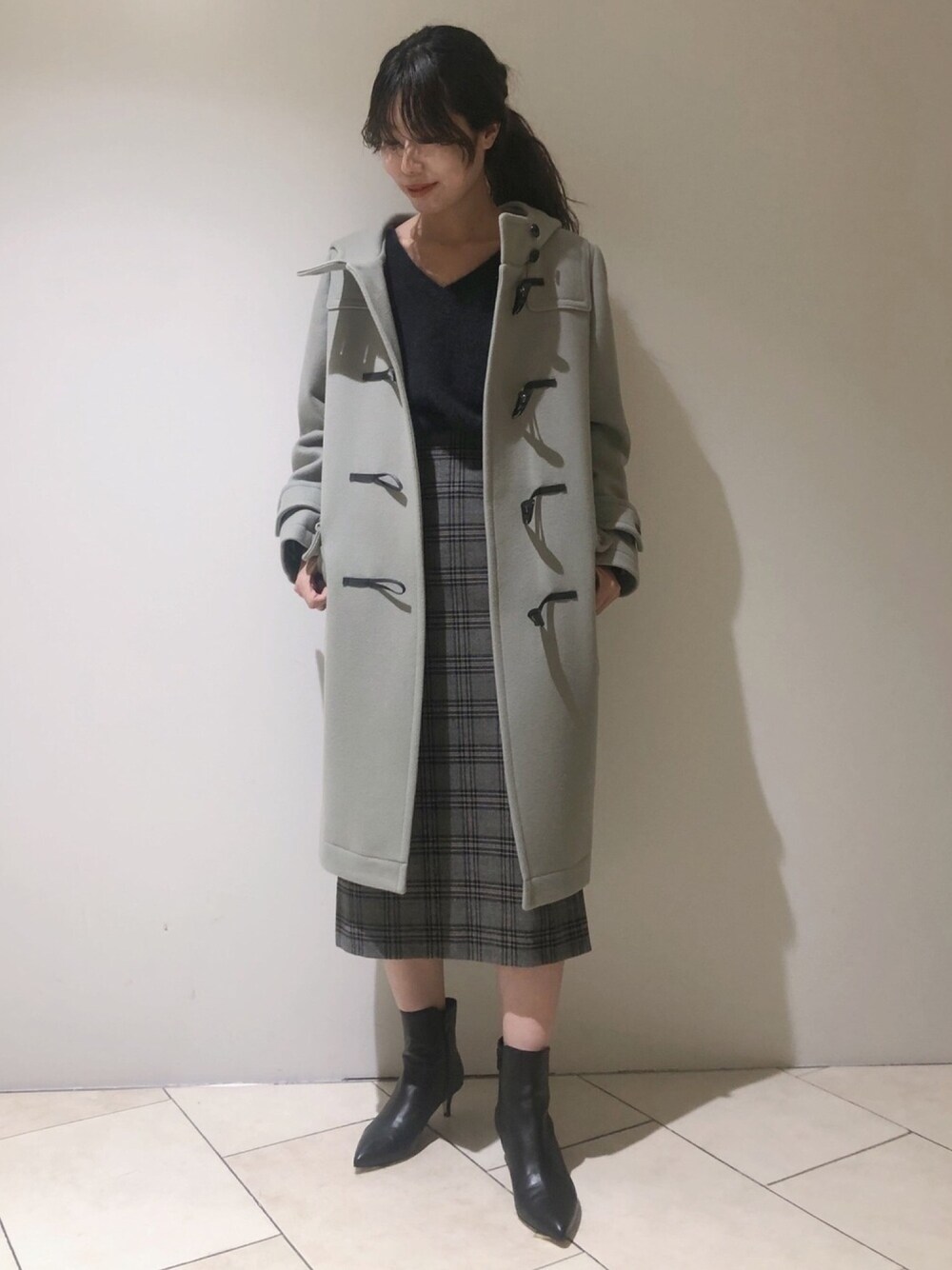 BABYLONEのダッフルコートを使った人気ファッションコーディネート - WEAR