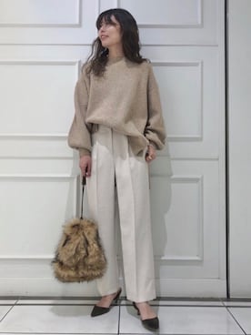 haruhiさん（レディース・157cm）の冬コーディネート