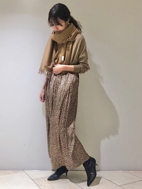 haruhiさん（レディース・157cm）の冬コーディネート