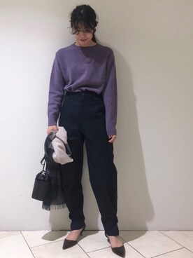 haruhiさん（レディース・157cm）の冬コーディネート
