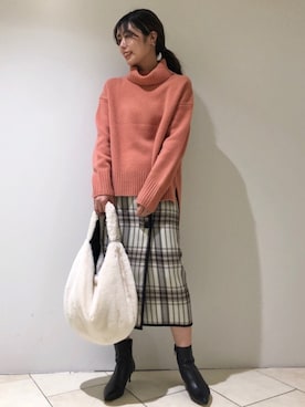 haruhiさん（レディース・157cm）の冬コーディネート