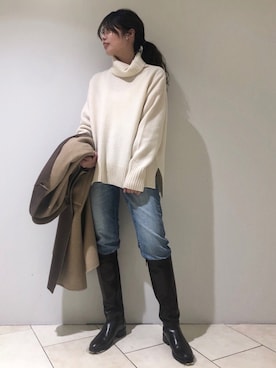 haruhiさん（レディース・157cm）の冬コーディネート