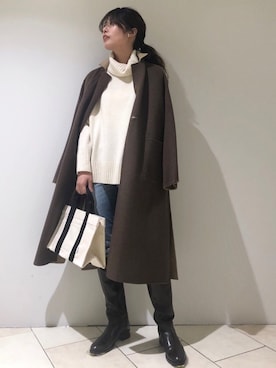 haruhiさん（レディース・157cm）の冬コーディネート