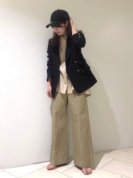 「MICA&DEAL（マイカ＆ディール）のアイテム」を使った、haruhiさん（レディース・157cm）の冬コーディネート