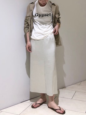 「ROTHCO（ロスコ）のアイテム」を使った、haruhiさん（レディース・157cm）の春コーディネート