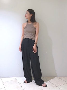 「TKEES（ティキーズ）のアイテム」を使った、haruhiさん（レディース・157cm）の夏コーディネート