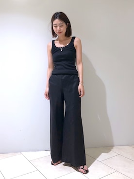 「TKEES（ティキーズ）のアイテム」を使った、haruhiさん（レディース・157cm）の夏コーディネート