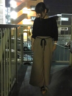 「メチャカリ」｜「アイテム（腕時計）」を使った、sakiさん（レディース・154cm）の夏コーディネート