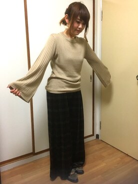 sakiさん（レディース・154cm）の秋コーディネート