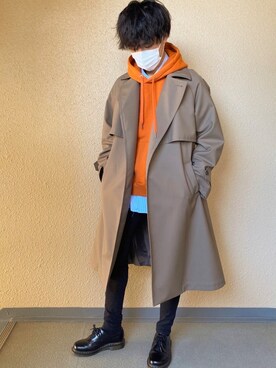 「ANDERSSON BELL（アンダースンベル）のアイテム（トップス）」を使った、葵さん（メンズ・170cm）の冬コーディネート