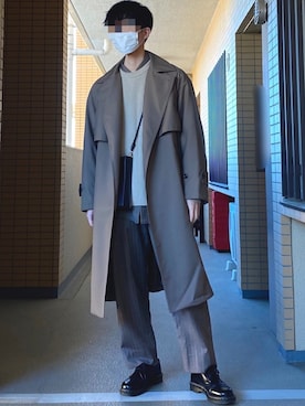 葵さん（メンズ・170cm）の冬コーディネート