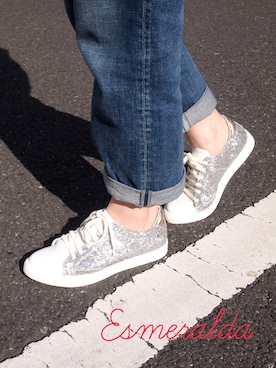 「mio notis（ミオノティス）のアイテム」を使った、Esmeralda（エスメラルダ）さん（レディース・160cm）の冬コーディネート