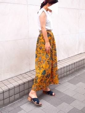 「ootd」｜Esmeralda（エスメラルダ）さん（レディース・160cm）の夏コーディネート