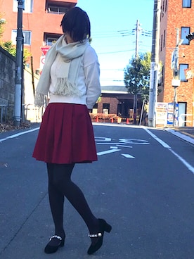 「To b. by agnes b.（トゥービーバイアニエスベー）のアイテム」を使った、Esmeralda（エスメラルダ）さん（レディース・160cm）の冬コーディネート