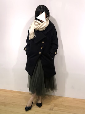 「coca（coca）（コカ）のアイテム」を使った、Esmeralda（エスメラルダ）さん（レディース・160cm）の冬コーディネート