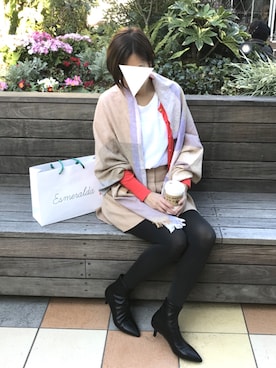 「LANVIN（ランバン）のアイテム」を使った、Esmeralda（エスメラルダ）さん（レディース・160cm）の冬コーディネート