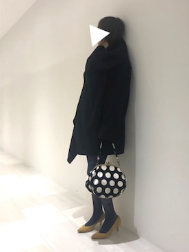 「kOhAKU（コハク）のアイテム」を使った、Esmeralda（エスメラルダ）さん（レディース・160cm）の冬コーディネート